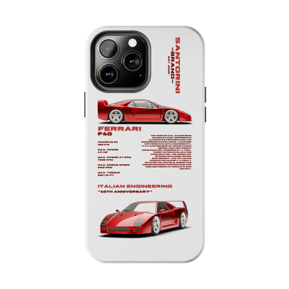 "Ferrari F40" White Case