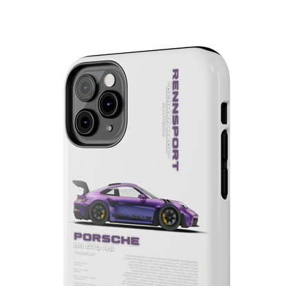 "Porsche GT3 RS" White Case