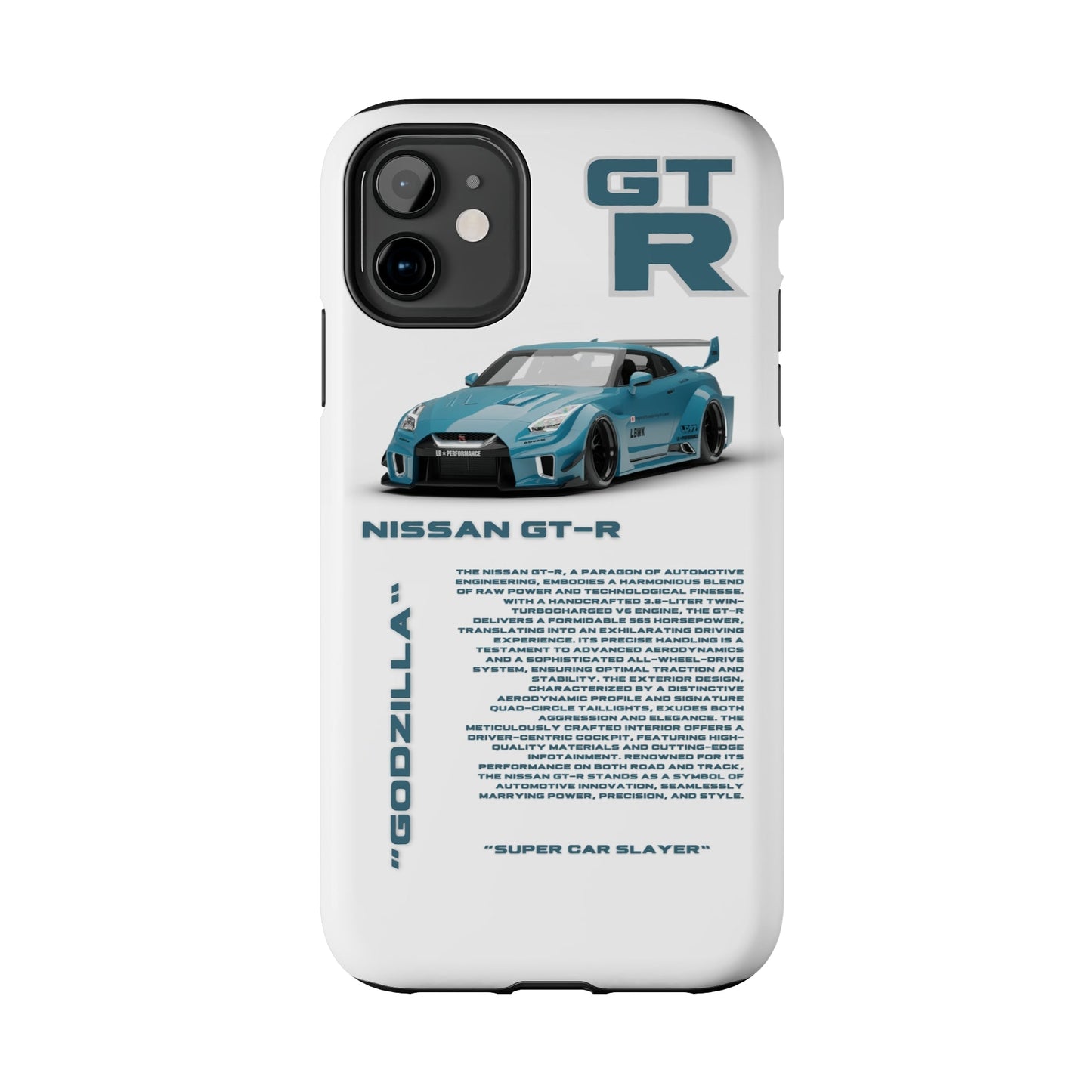 "Nissan GTR" White Case