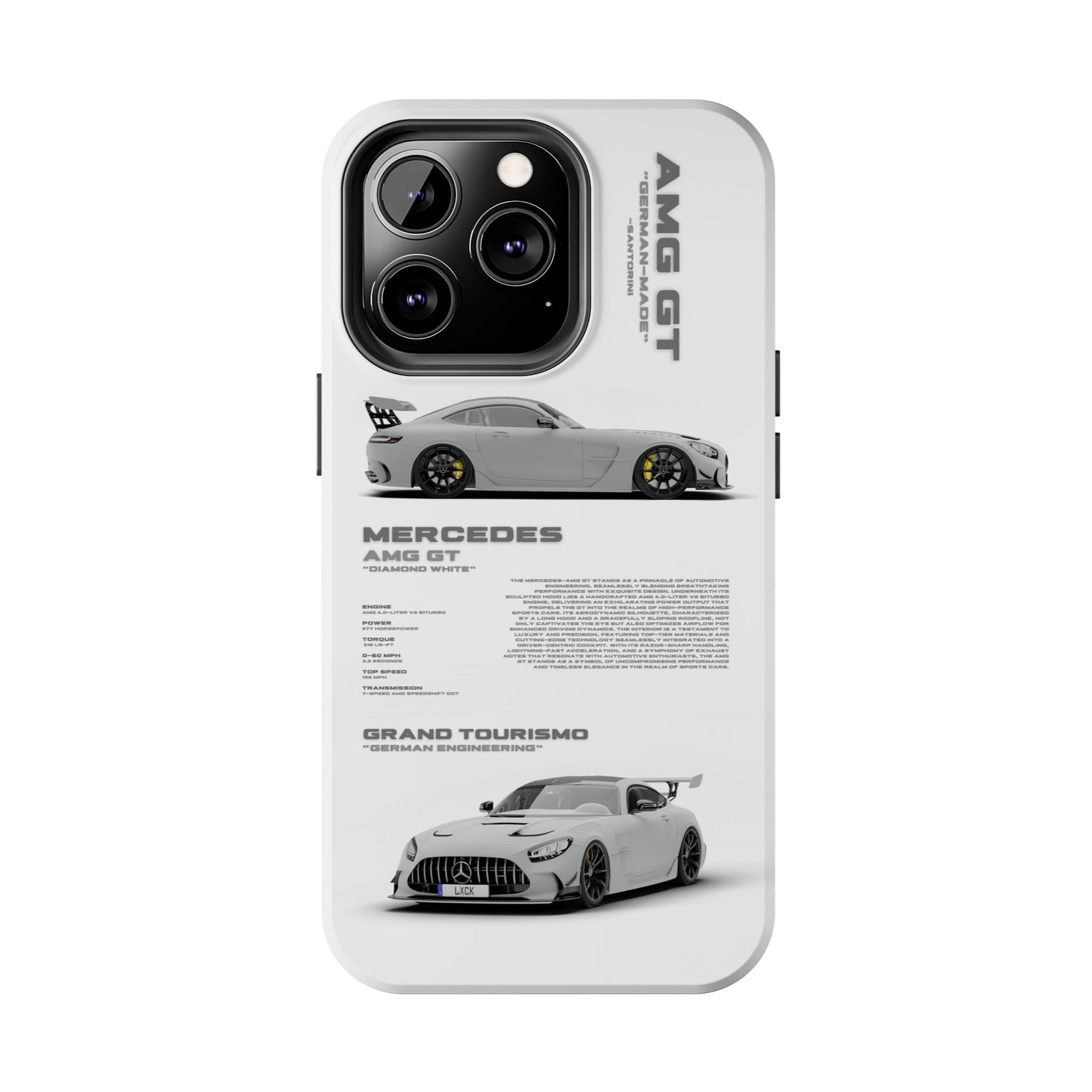 "AMG-GT" White Case