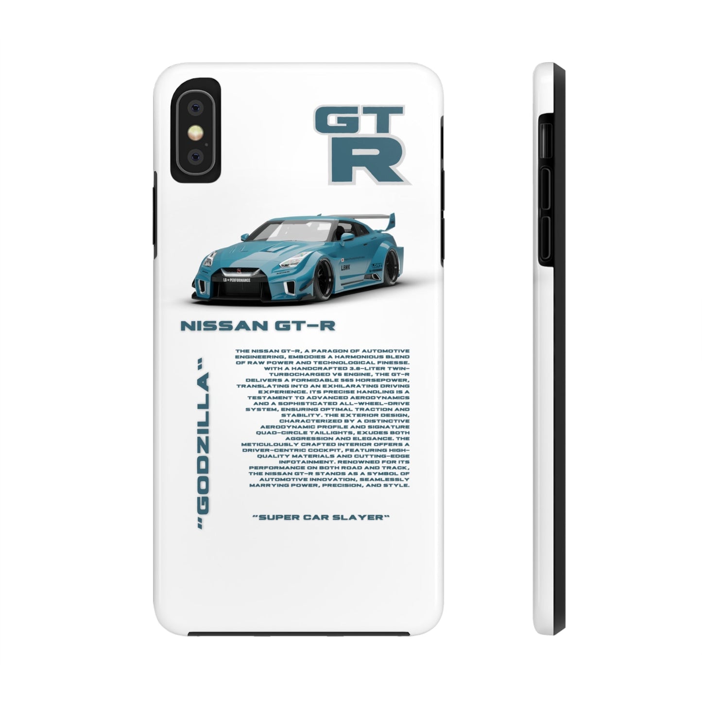 "Nissan GTR" White Case