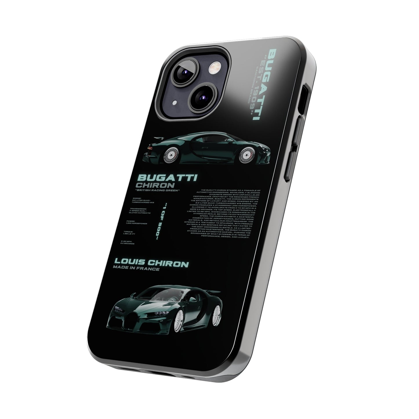 "Bugatti" Black Case