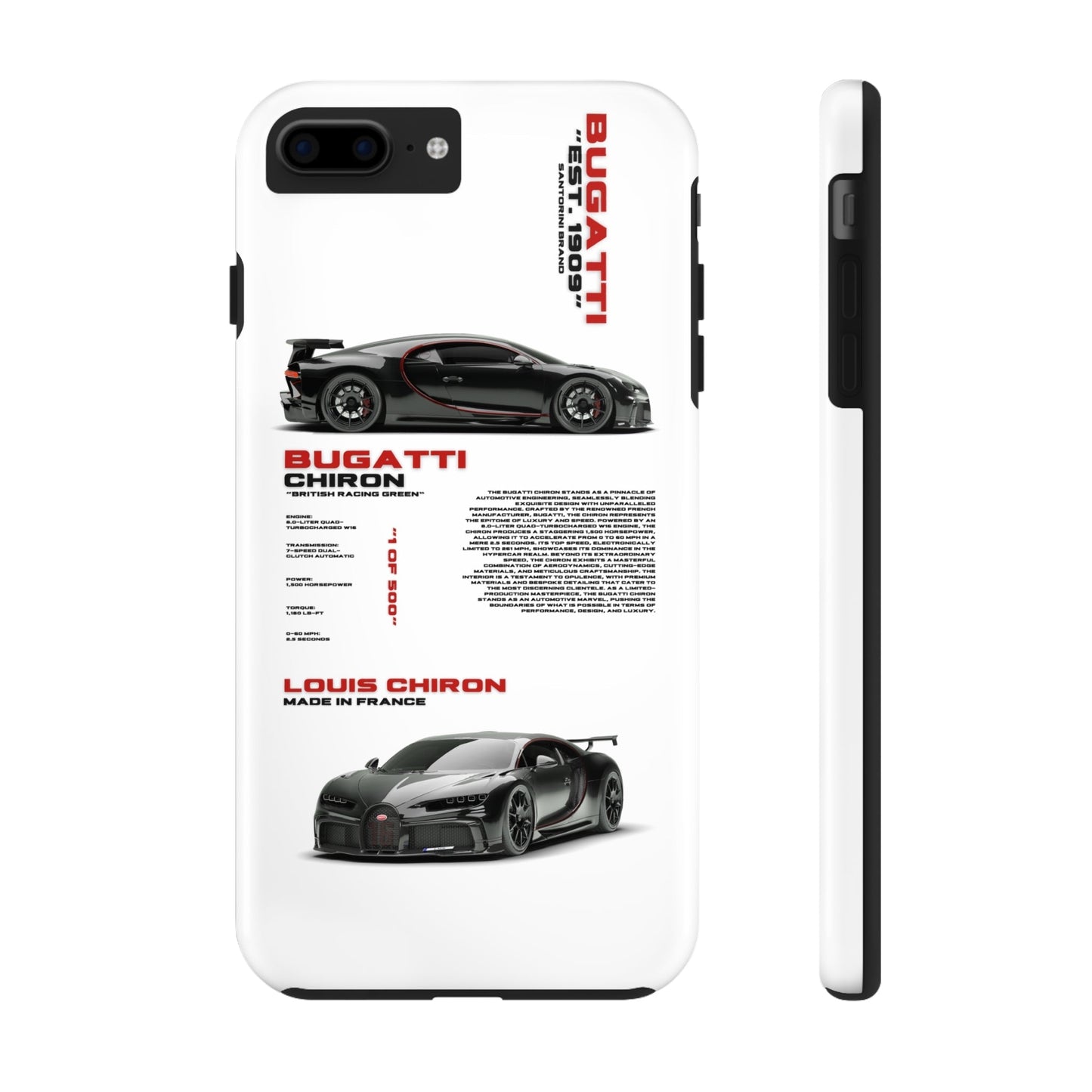 "Bugatti Chiron" White Case