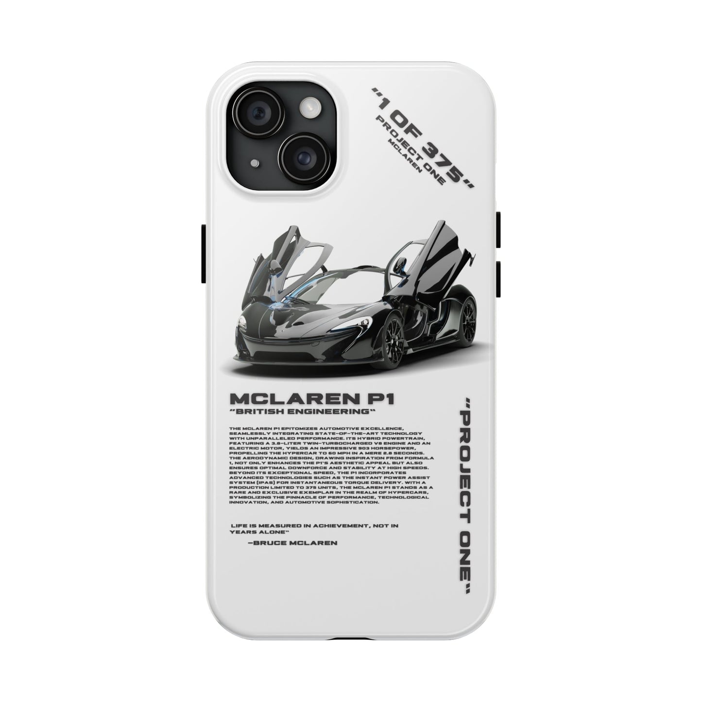 "McLaren P1" White Case