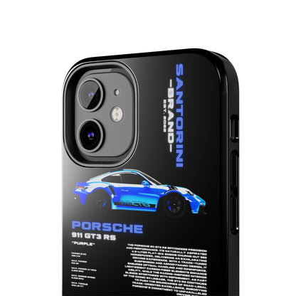 "Shark Blue" Black Case