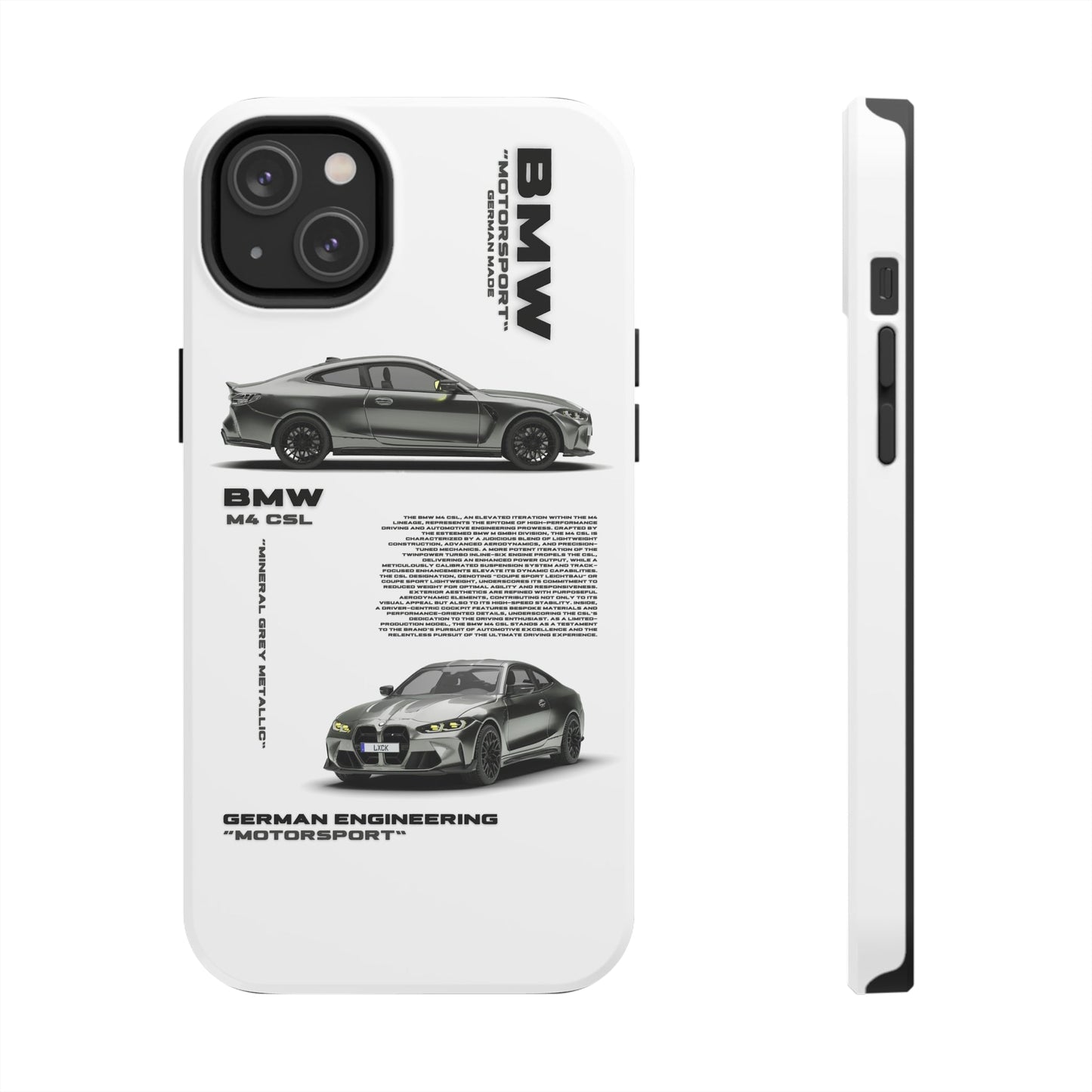 "M4 CSL" White Case