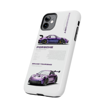 "Porsche GT3 RS" White Case