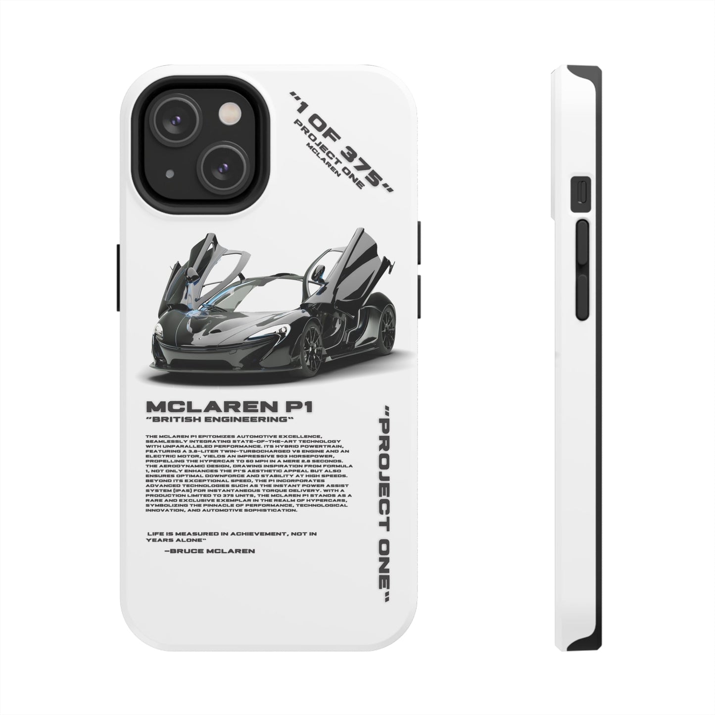 "McLaren P1" White Case