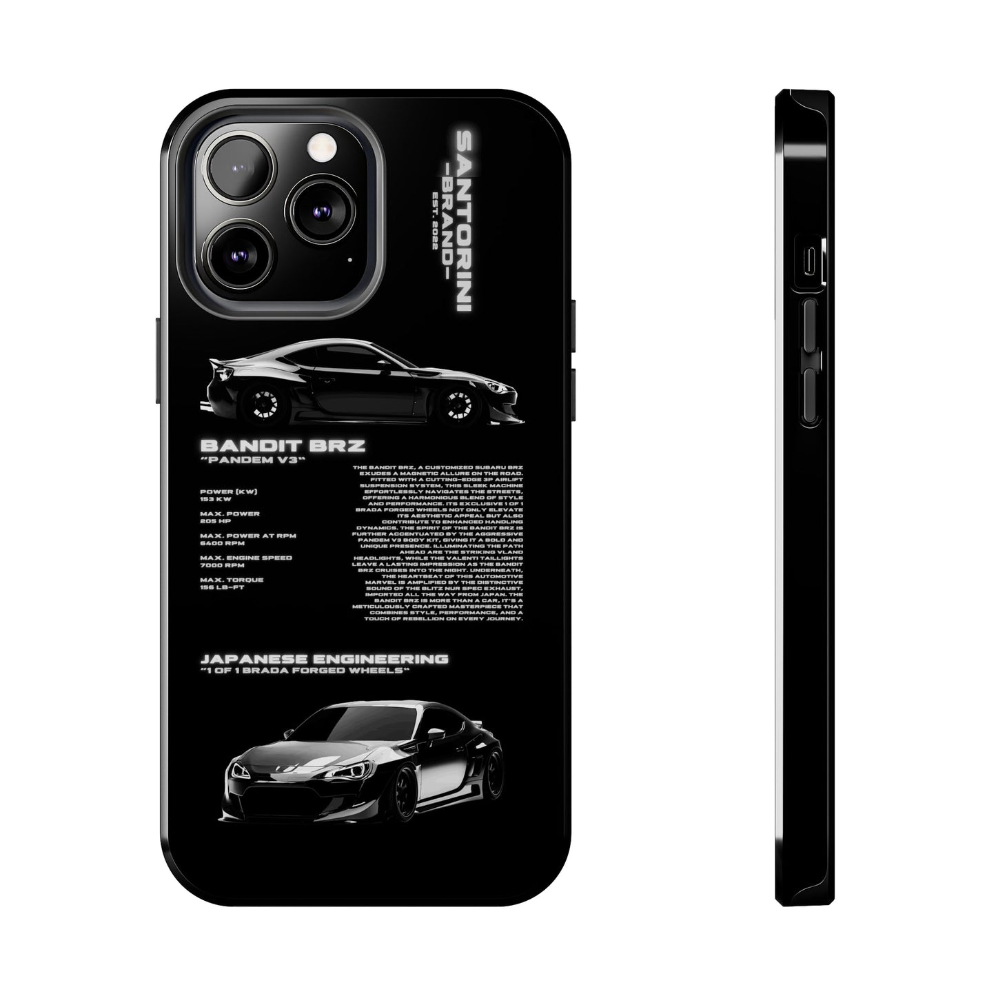 "Bandit BRZ" Black Case