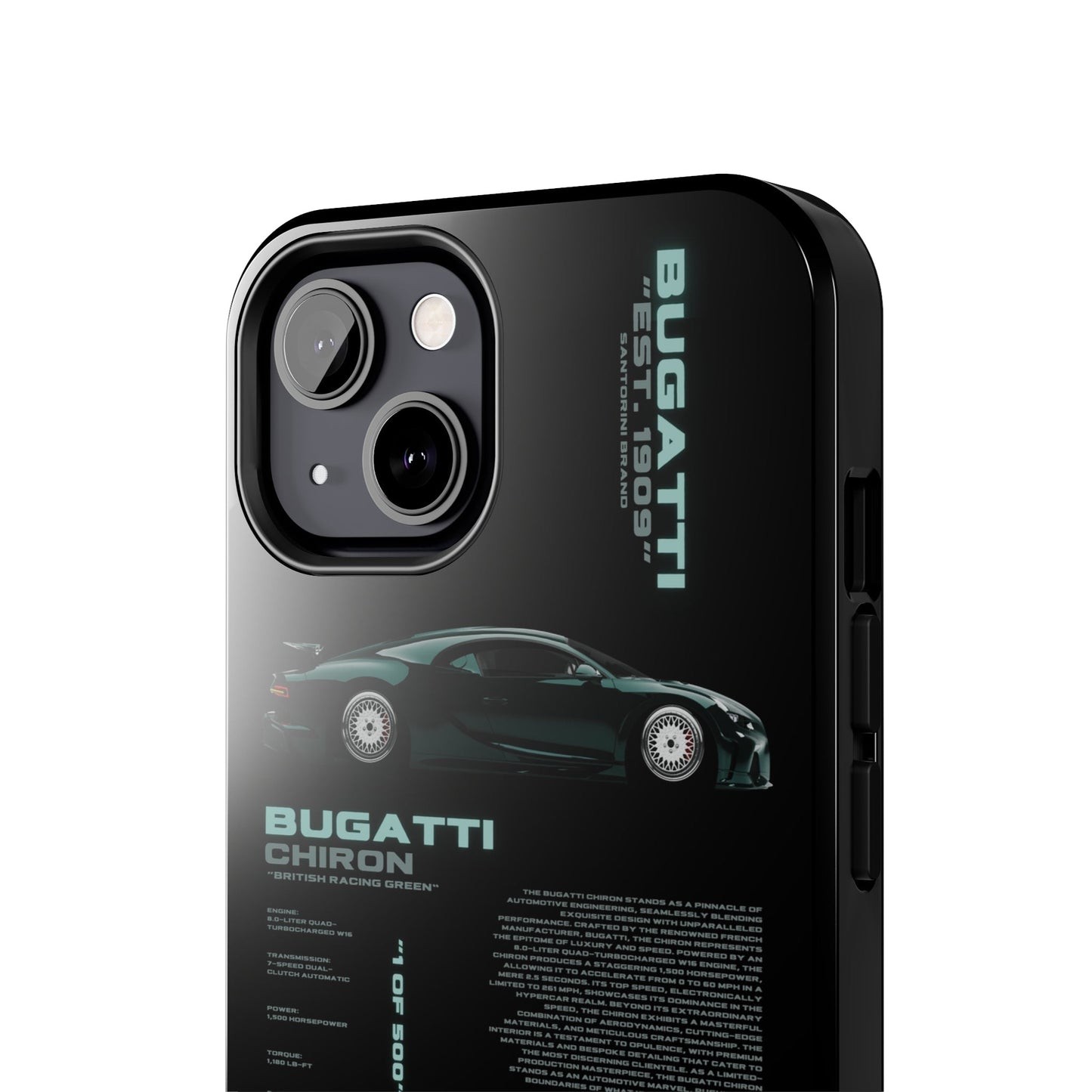 "Bugatti" Black Case