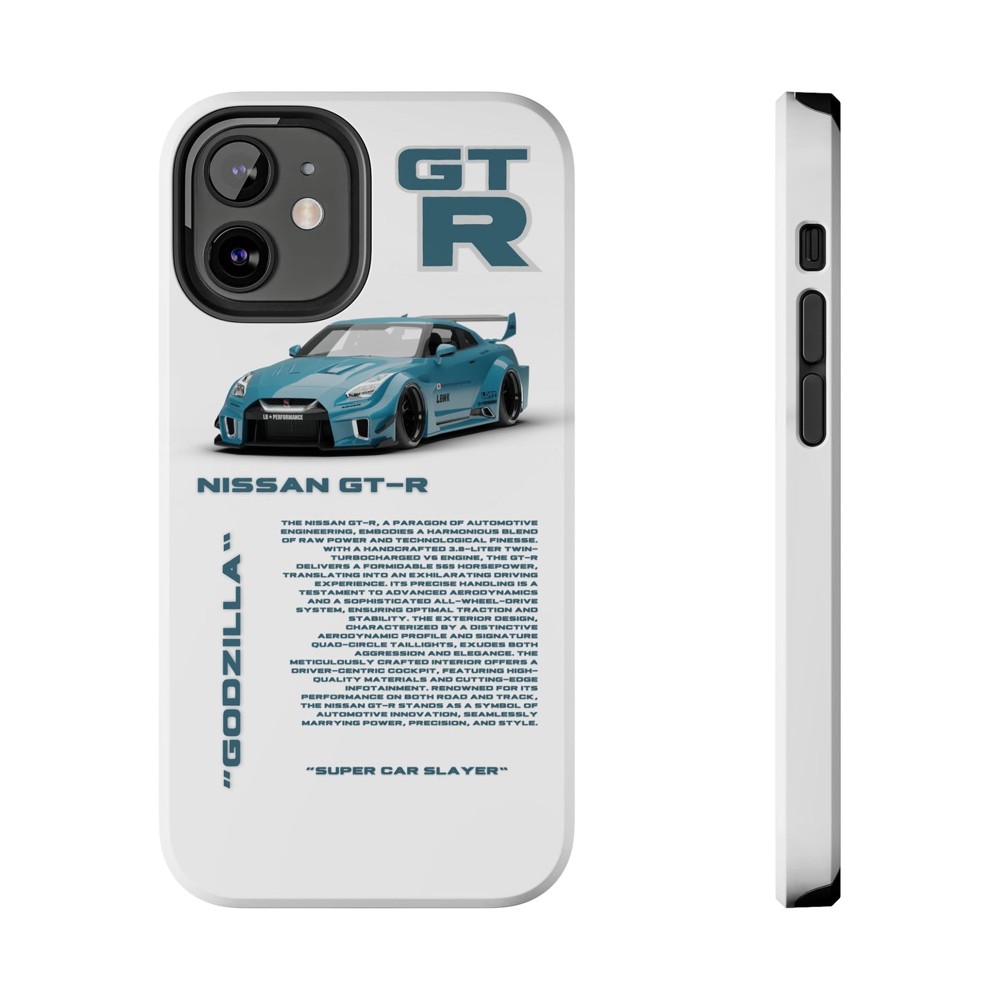 "Nissan GTR" White Case