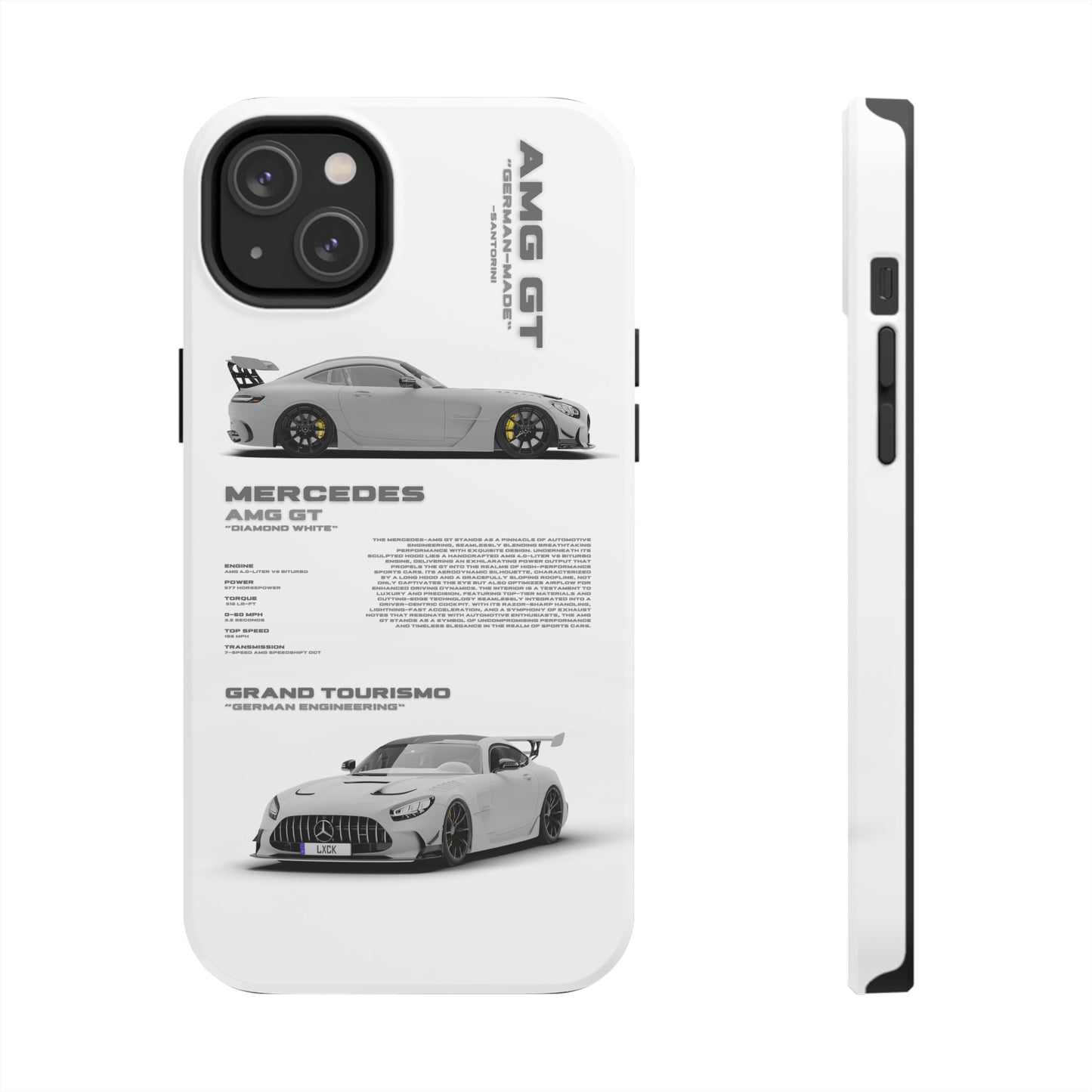 "AMG-GT" White Case