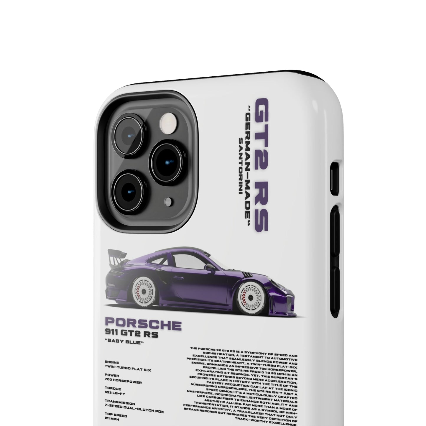 "Purple Candy" White Case