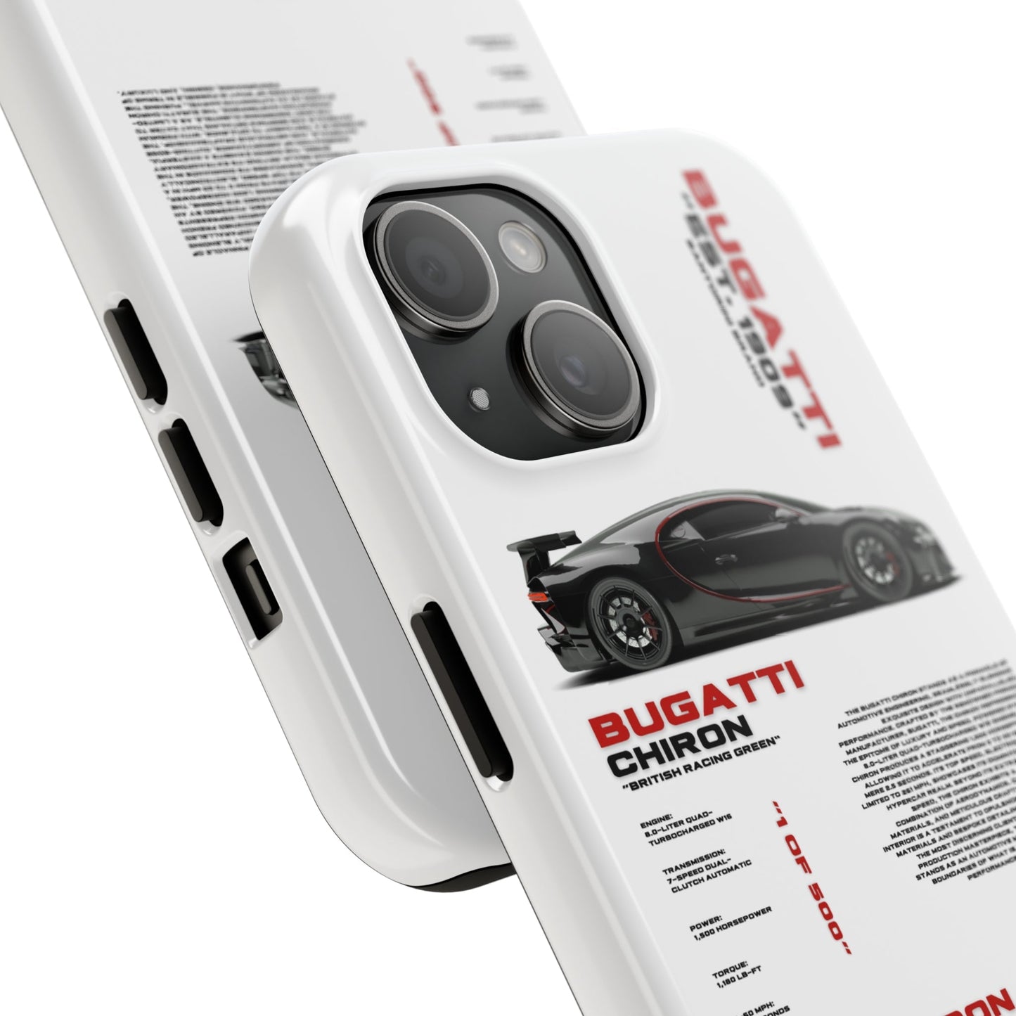 "Bugatti Chiron" White Case