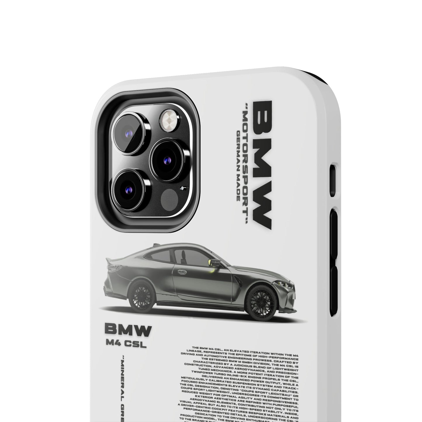 "M4 CSL" White Case