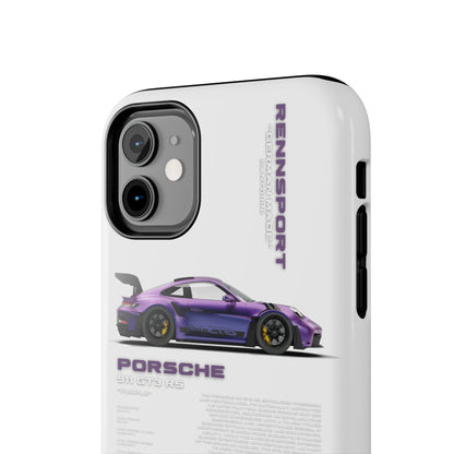 "Porsche GT3 RS" White Case