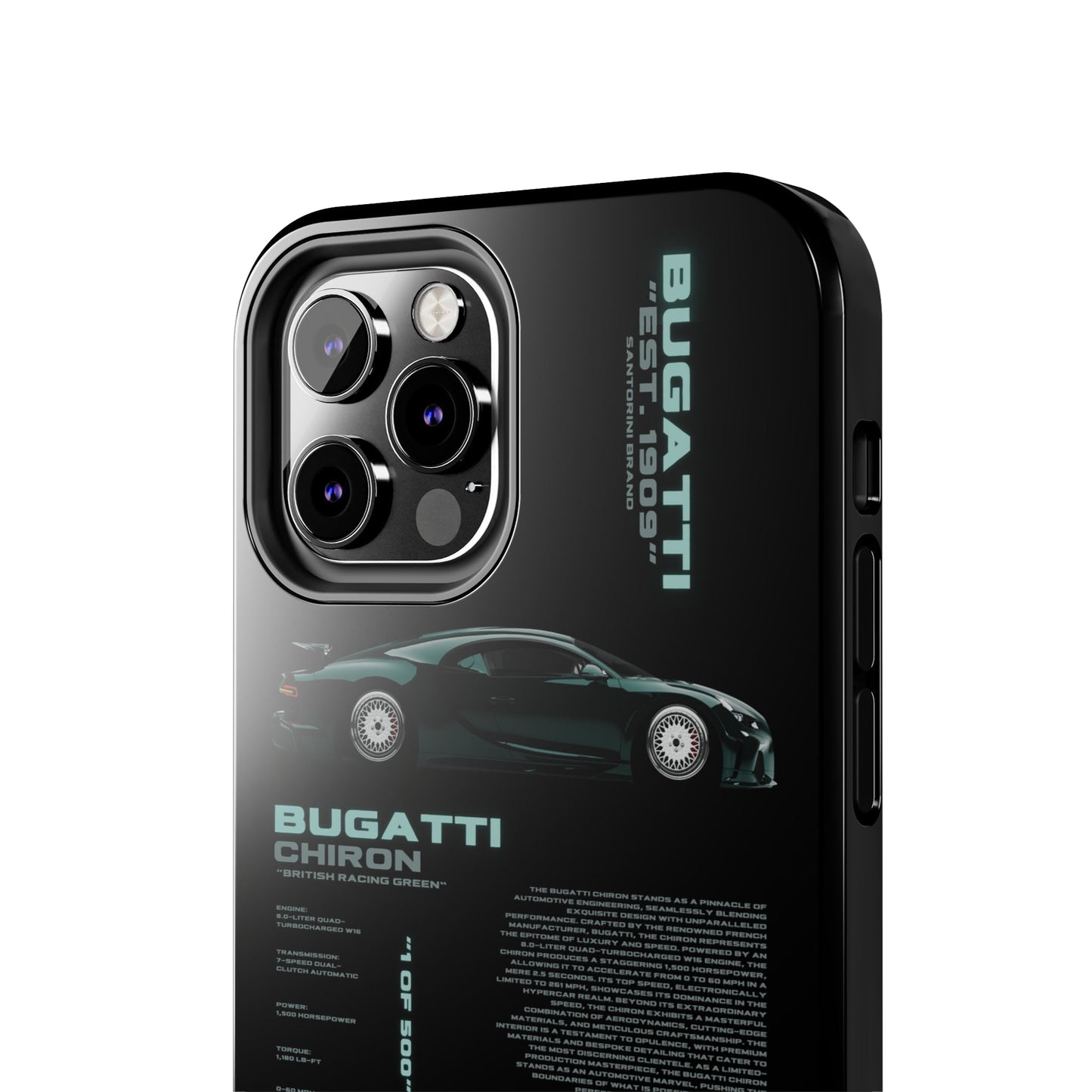 "Bugatti" Black Case