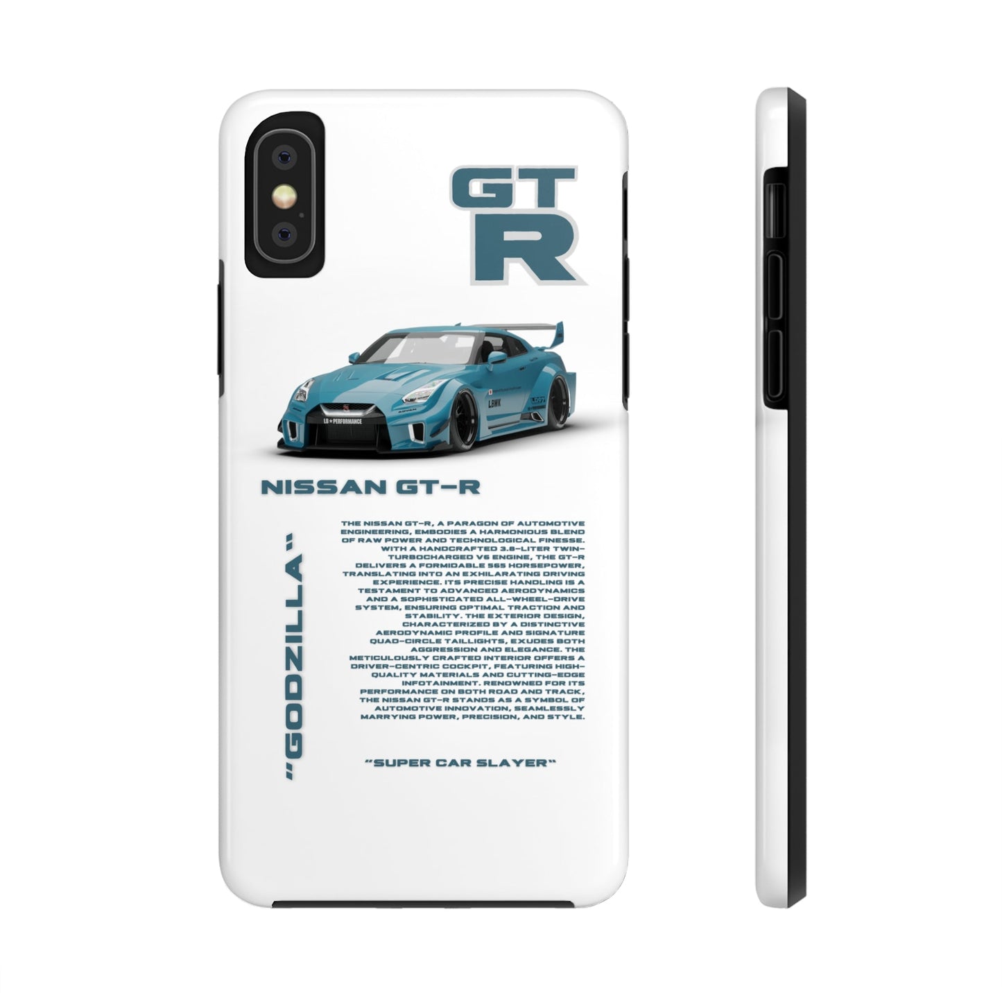 "Nissan GTR" White Case