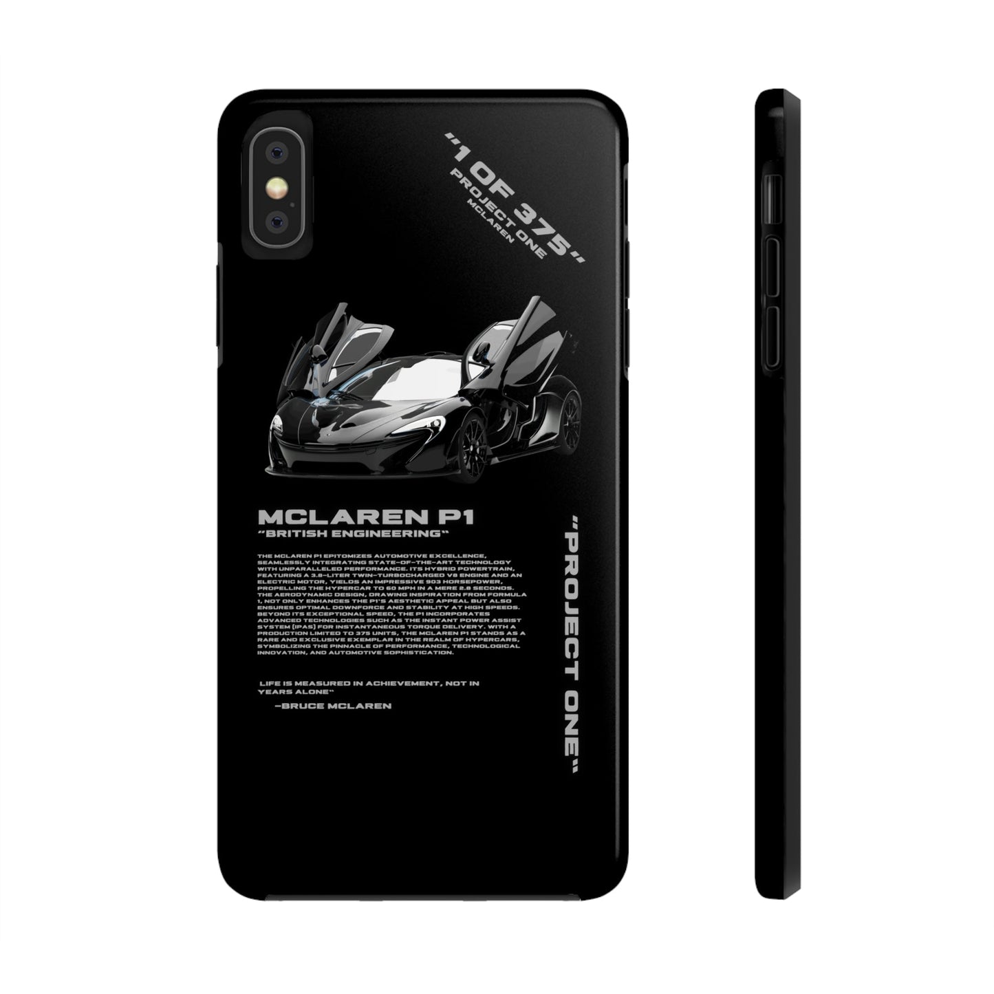 "McLaren P1" Black Case