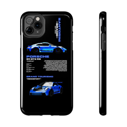 "Shark Blue" Black Case