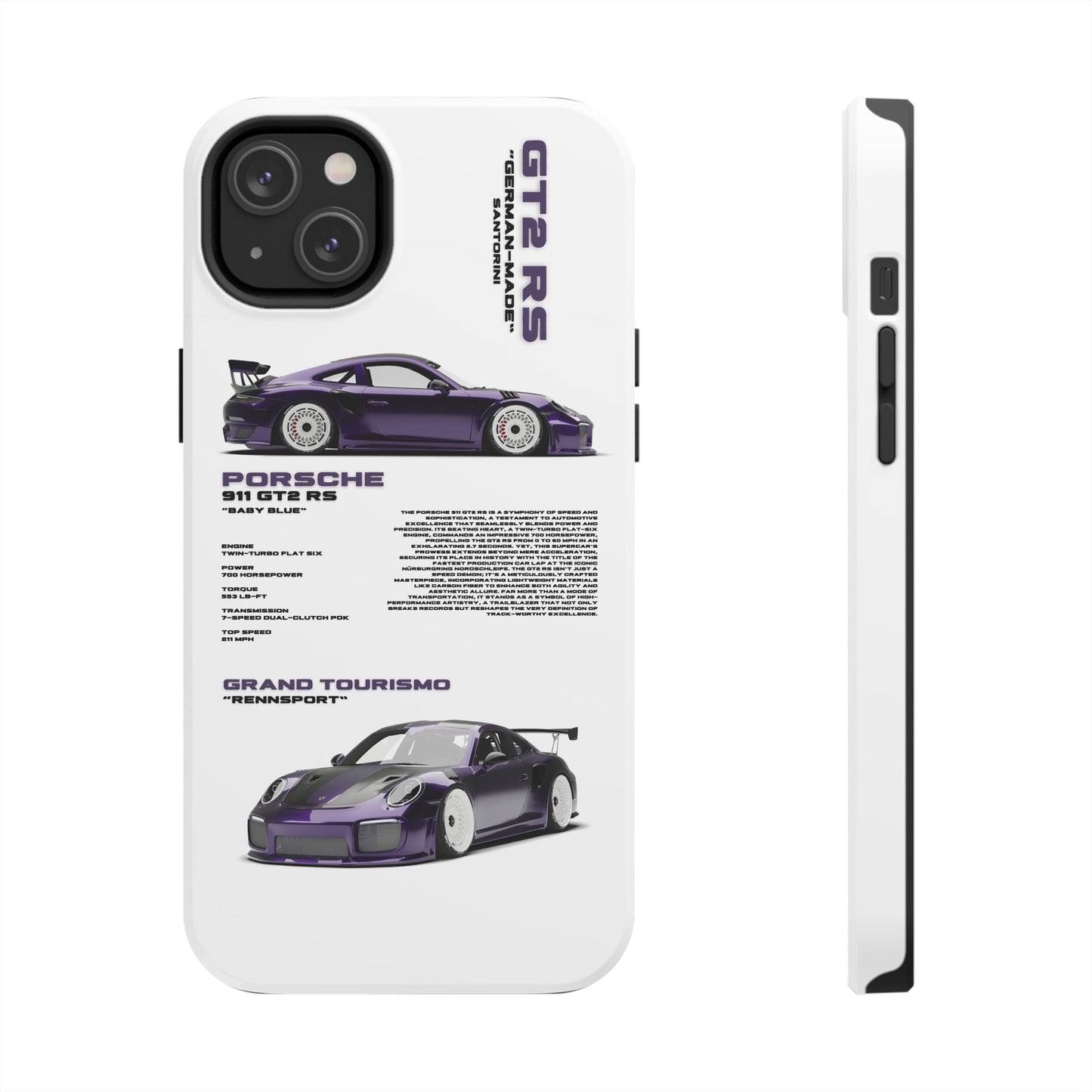 "Purple Candy" White Case