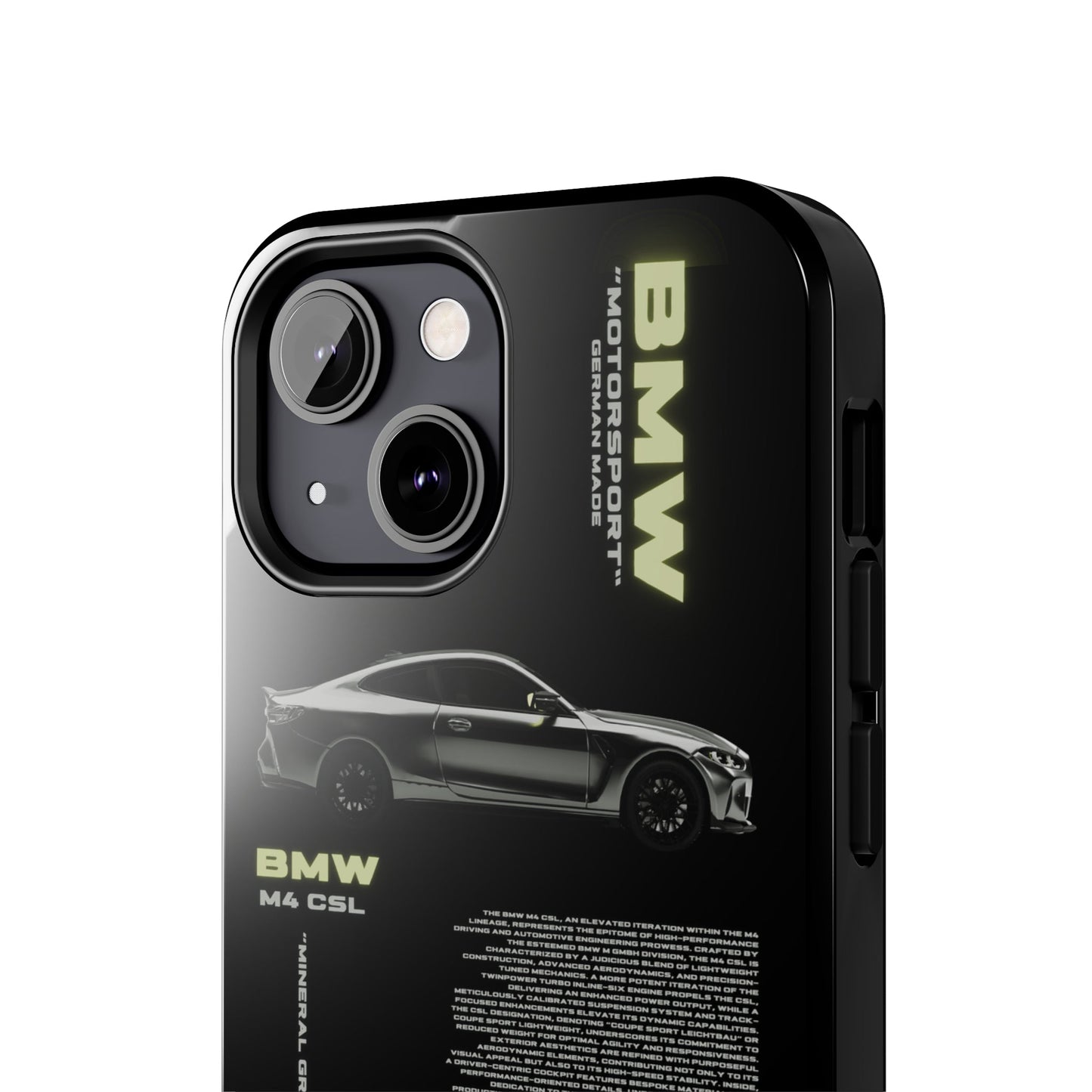 "M4 CSL" Black Case