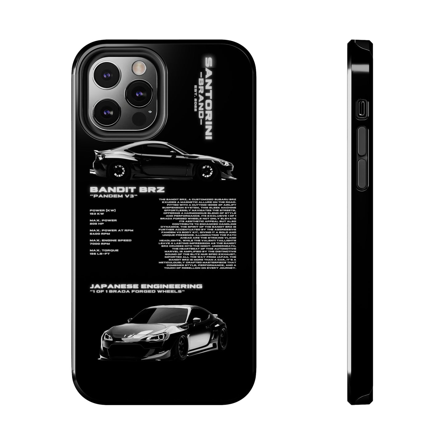 "Bandit BRZ" Black Case