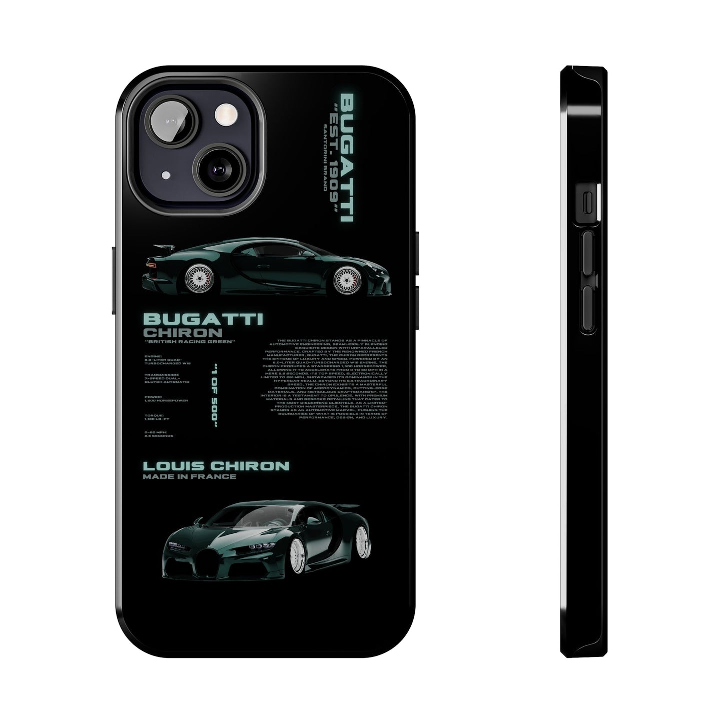 "Bugatti" Black Case