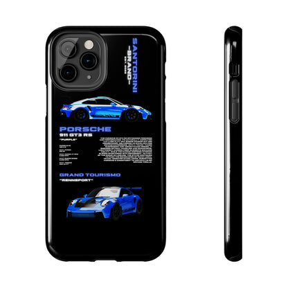 "Shark Blue" Black Case