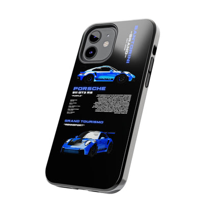 "Shark Blue" Black Case