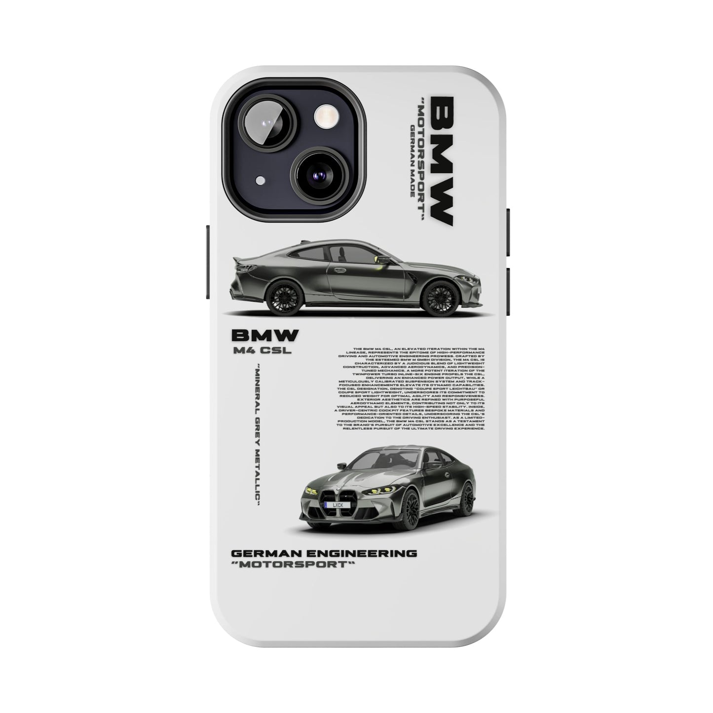 "M4 CSL" White Case