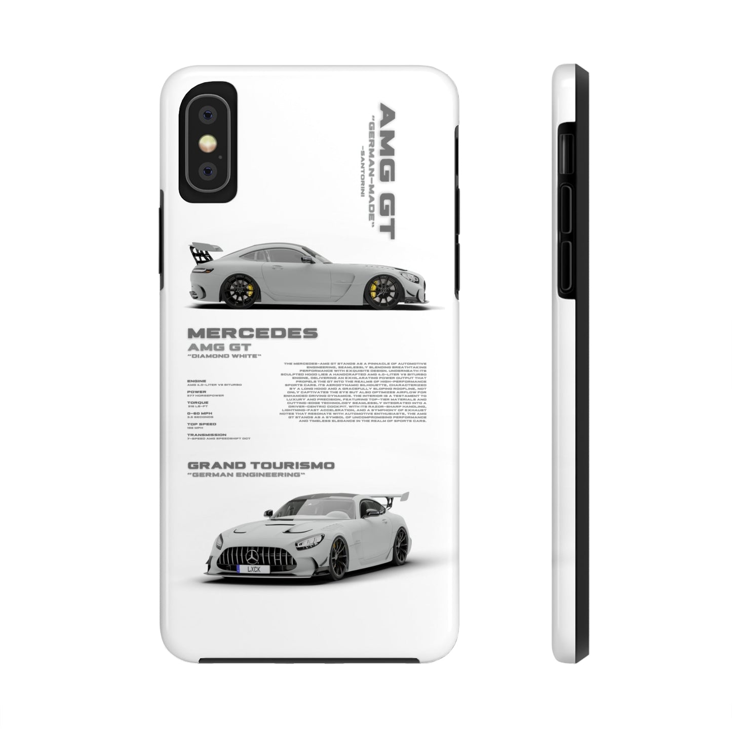 "AMG-GT" White Case