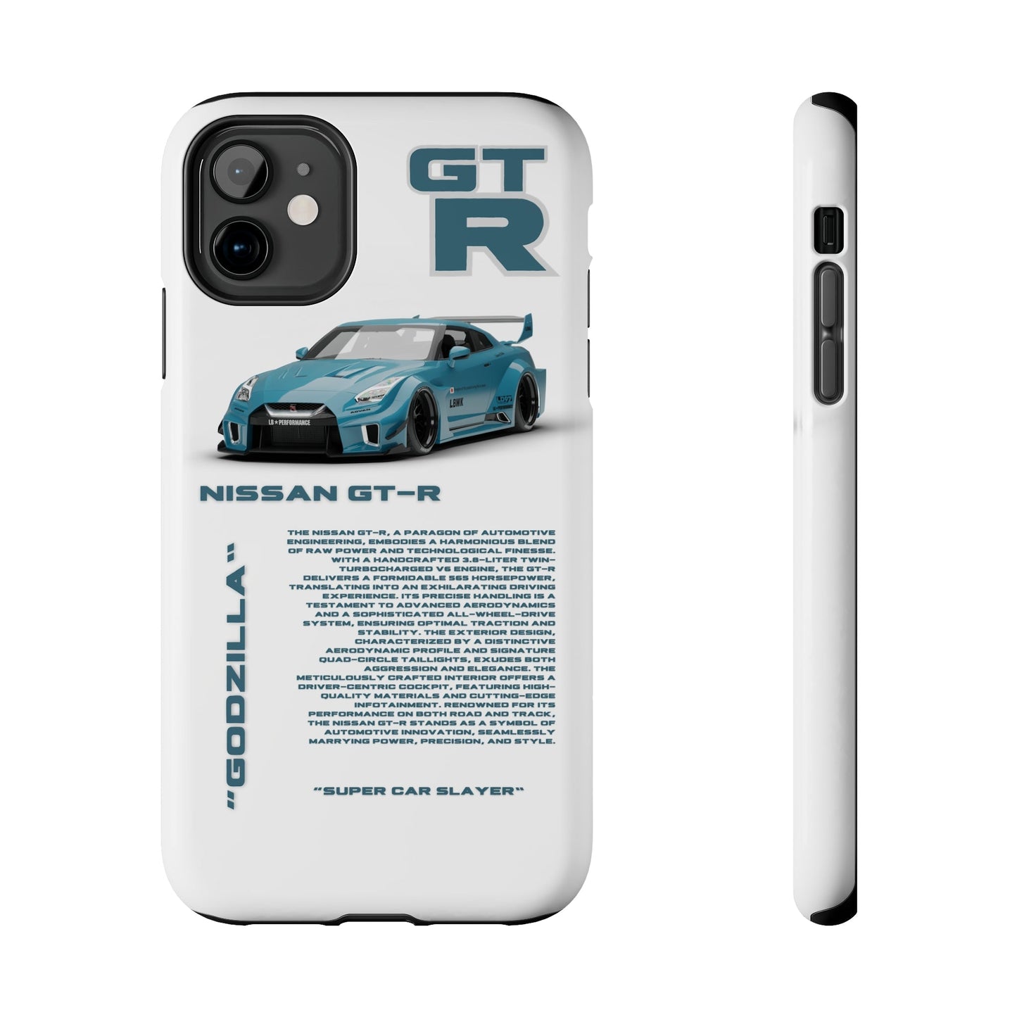 "Nissan GTR" White Case