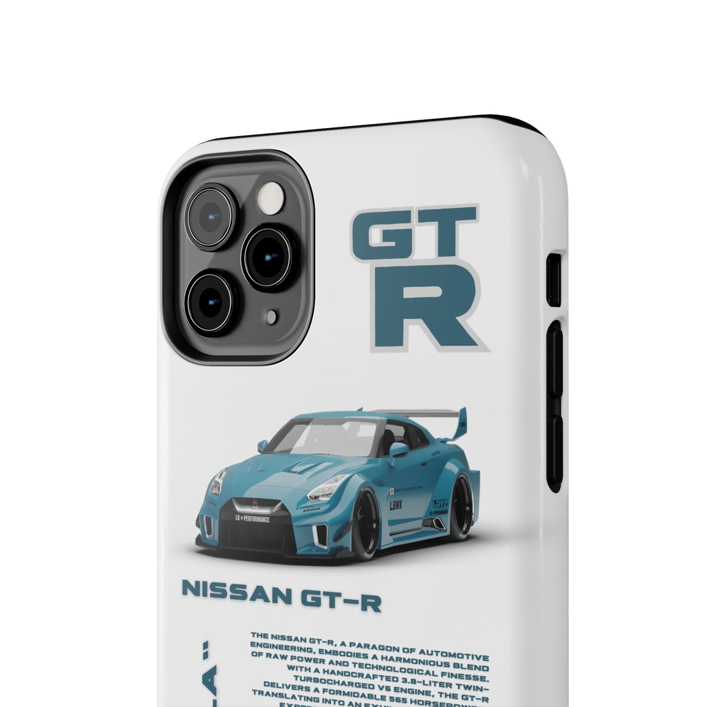 "Nissan GTR" White Case