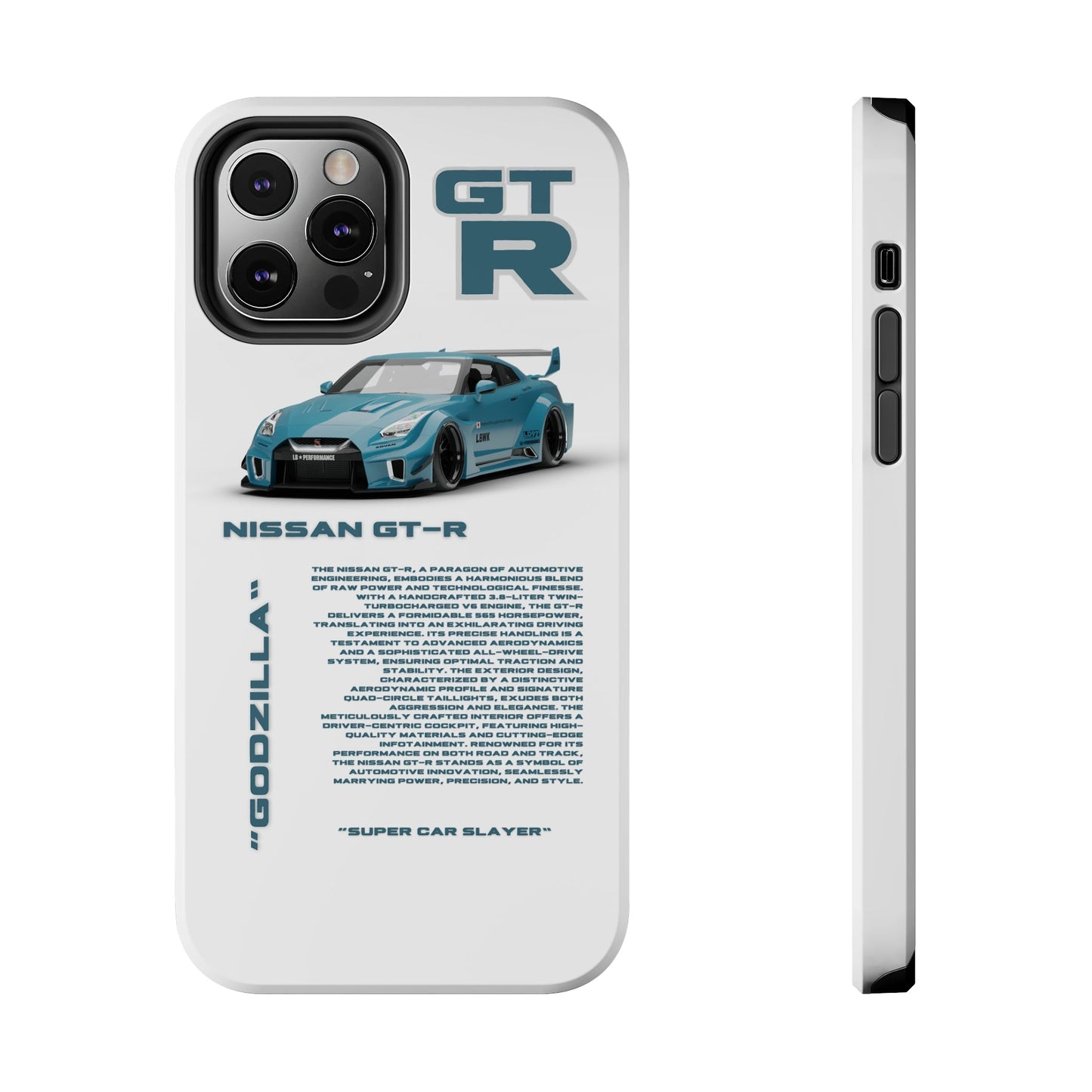 "Nissan GTR" White Case