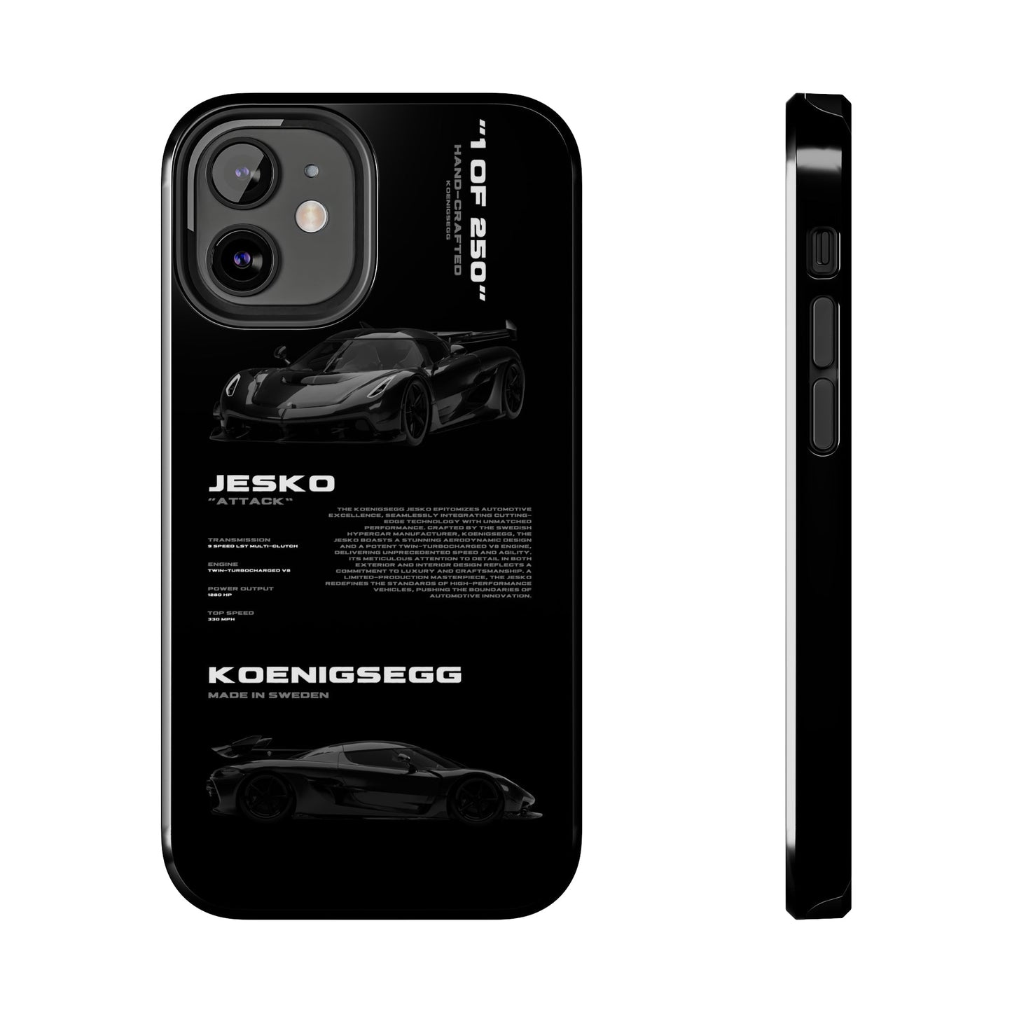 "Jesko" Black Case