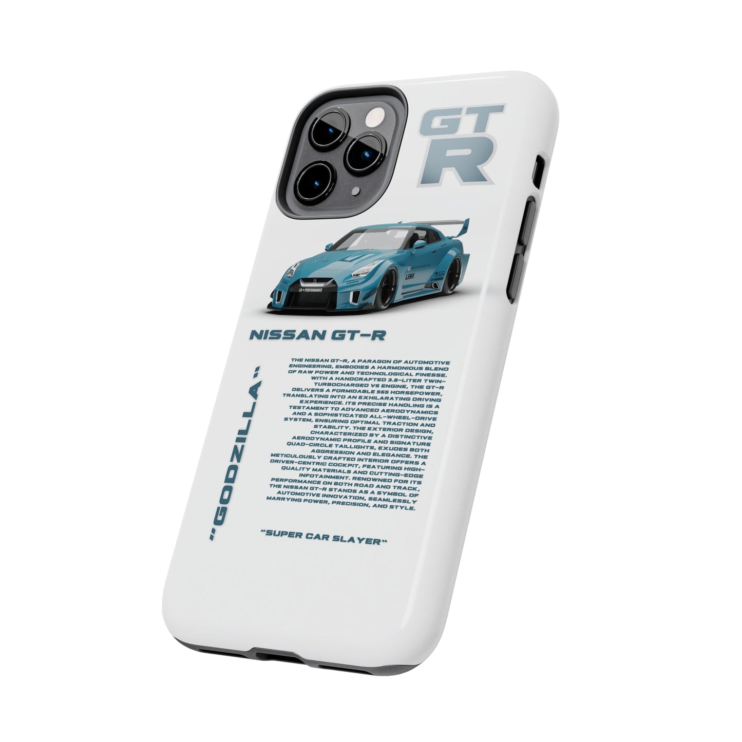 "Nissan GTR" White Case