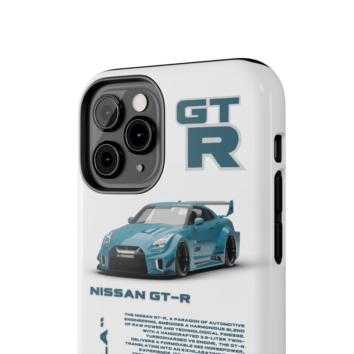 "Nissan GTR" White Case