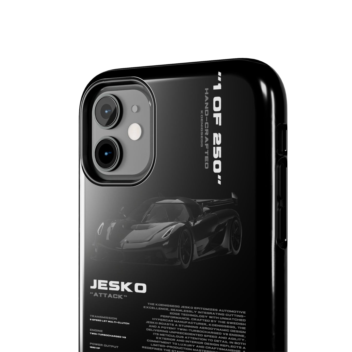 "Jesko" Black Case