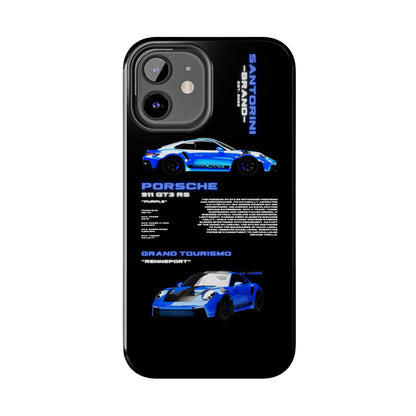 "Shark Blue" Black Case