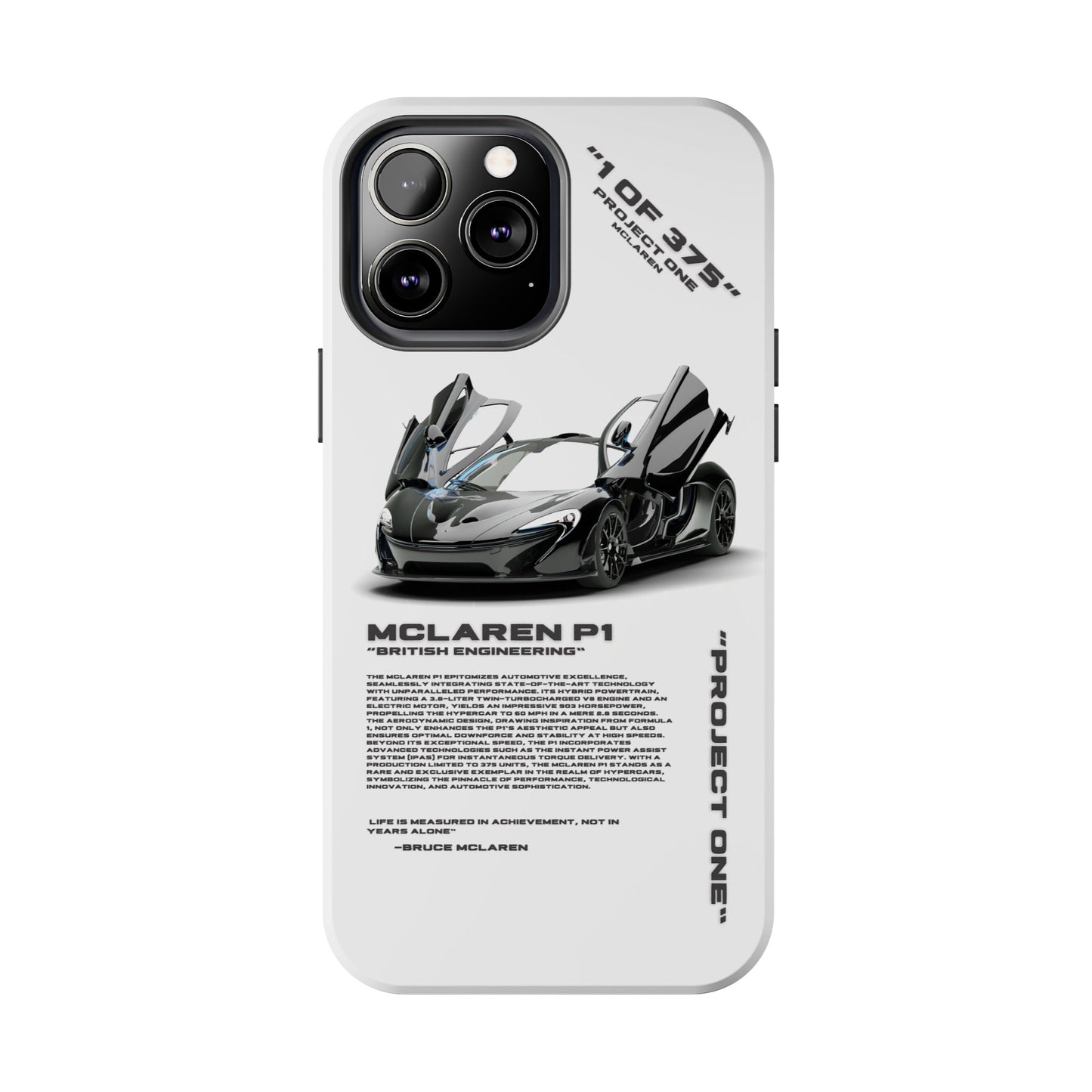 "McLaren P1" White Case