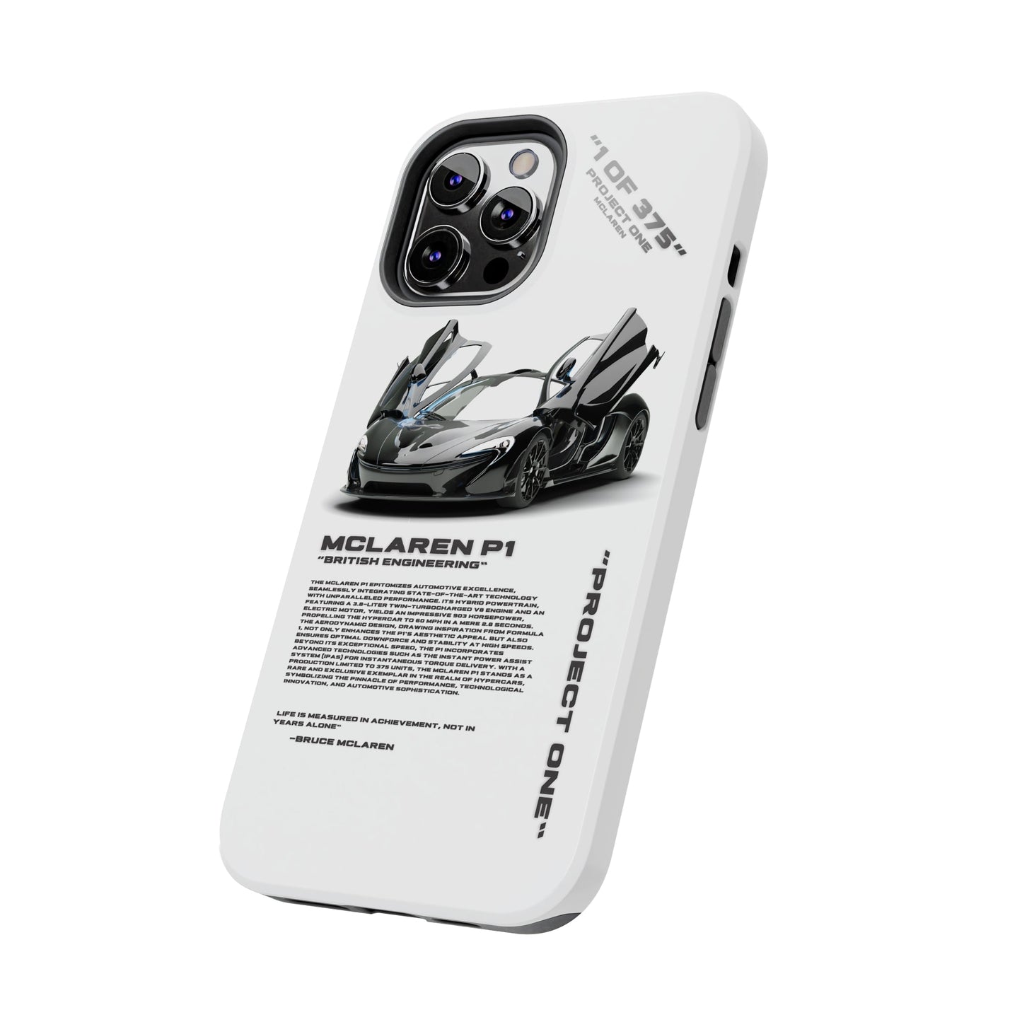 "McLaren P1" White Case