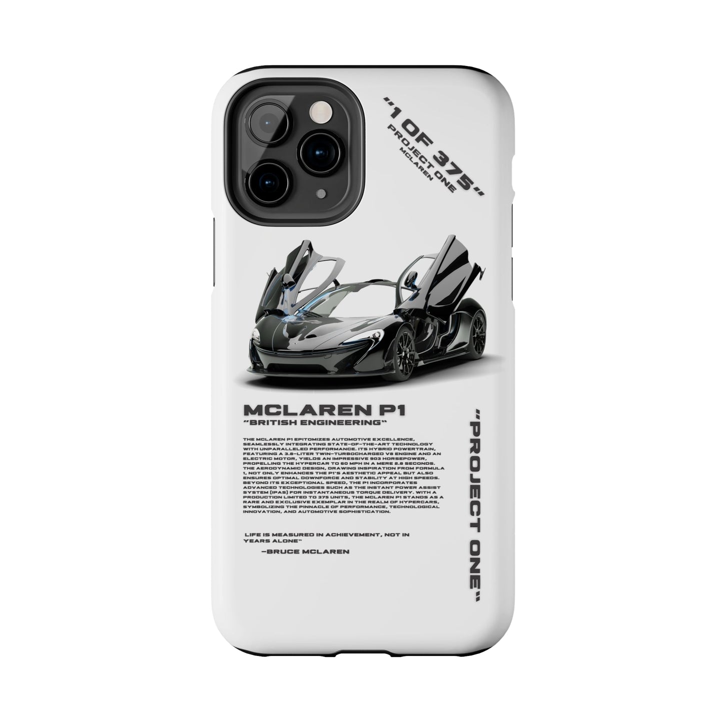 "McLaren P1" White Case