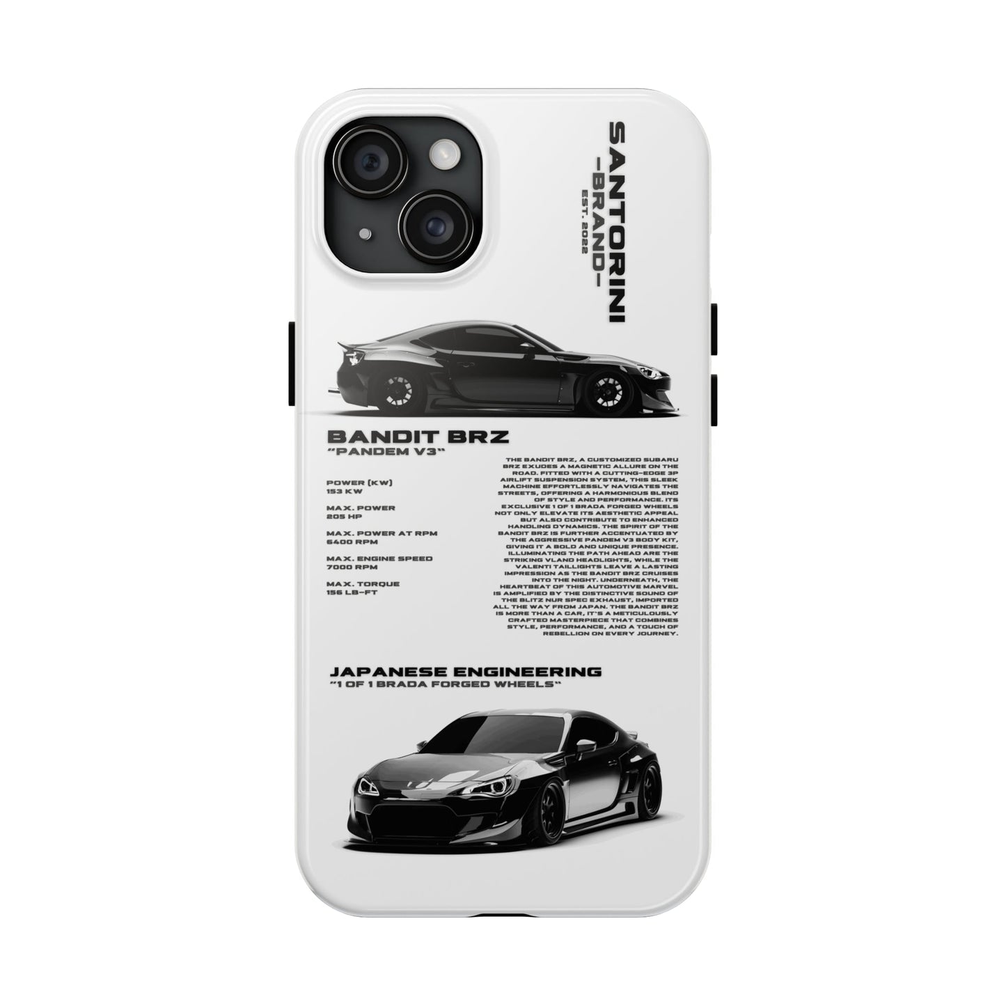 "Bandit BRZ" White Case