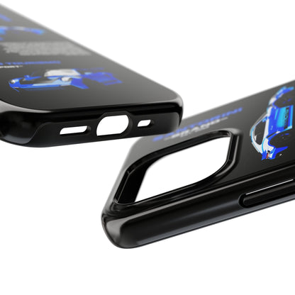 "Shark Blue" Black Case