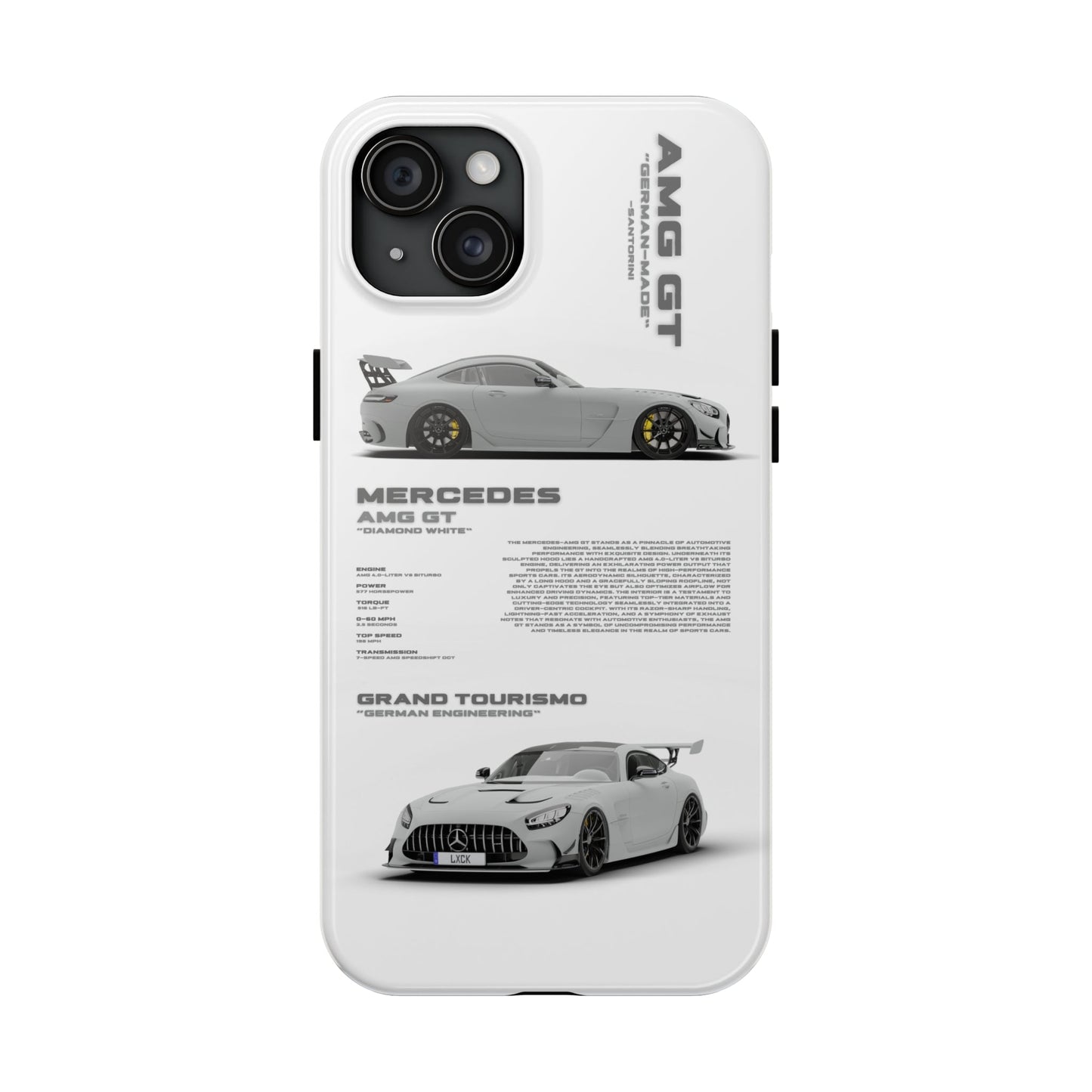 "AMG-GT" White Case