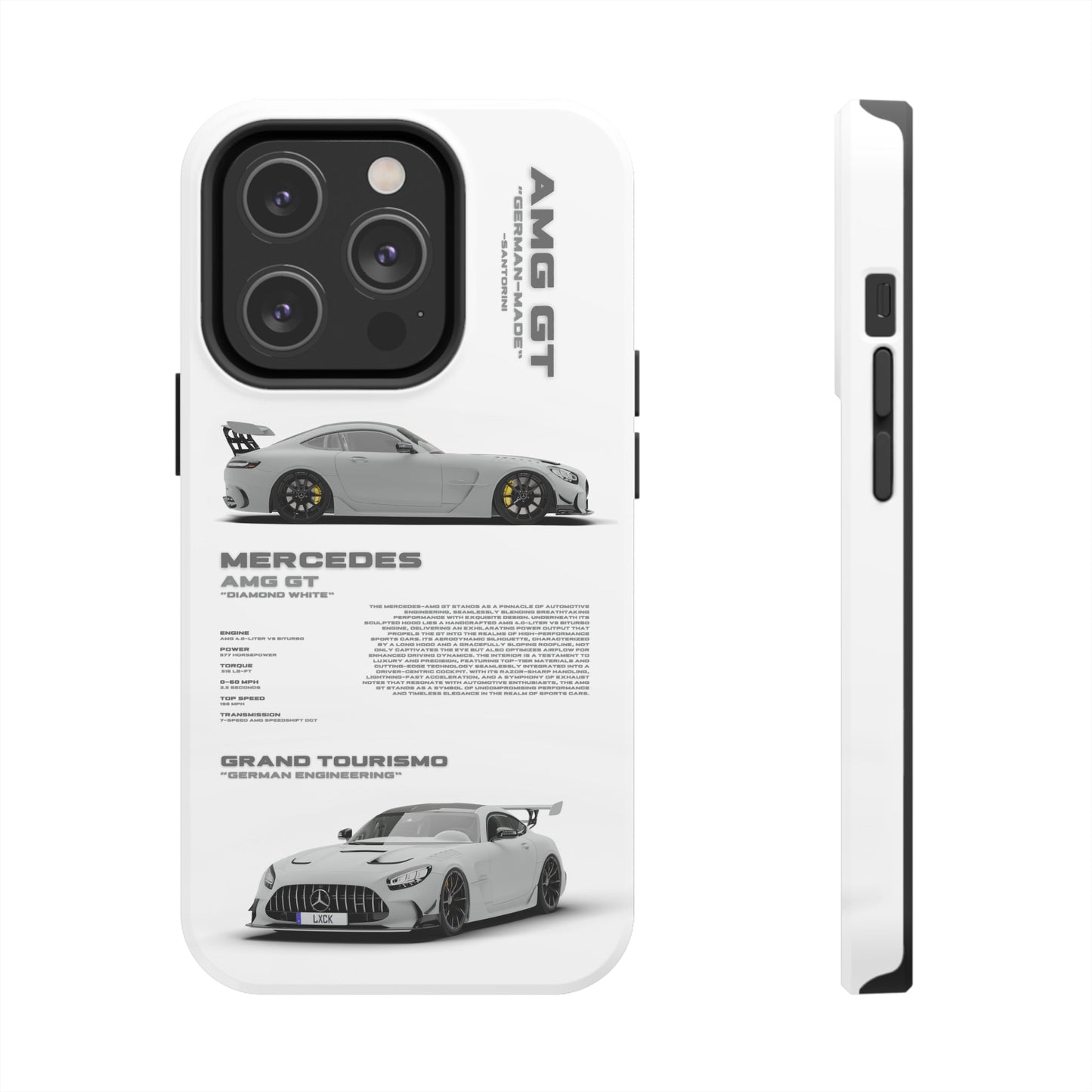 "AMG-GT" White Case