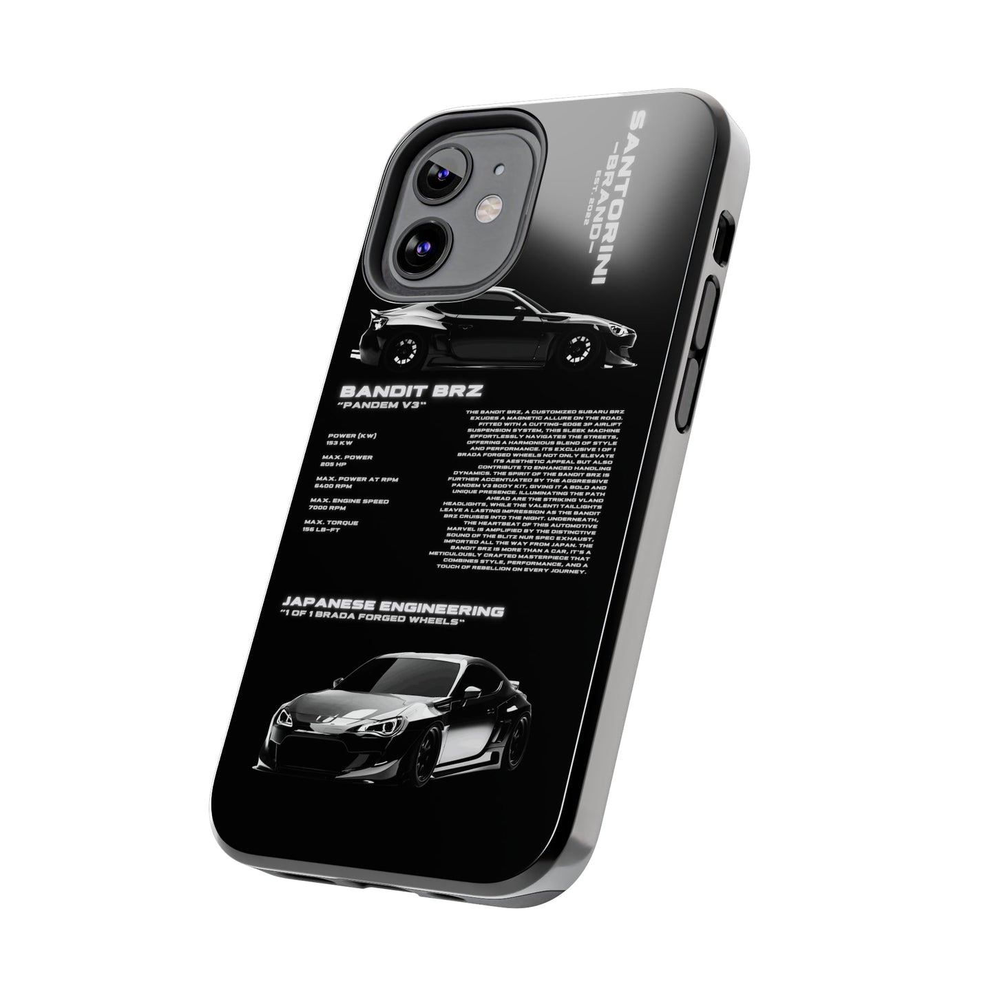 "Bandit BRZ" Black Case