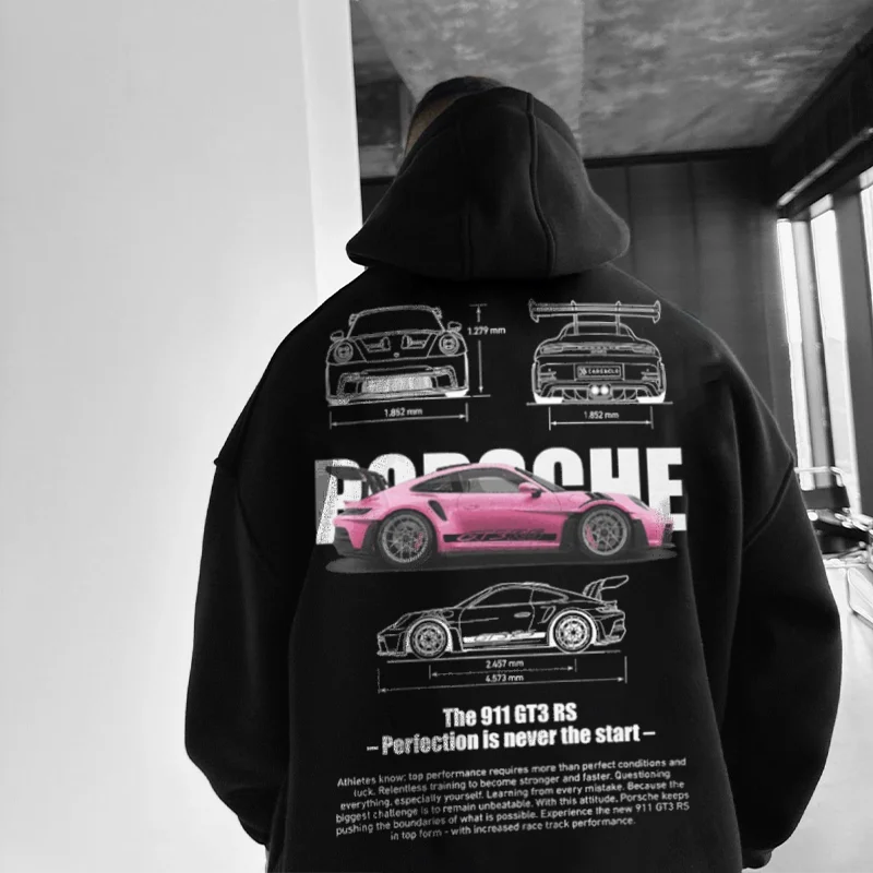 Oversized Racing Hoodie