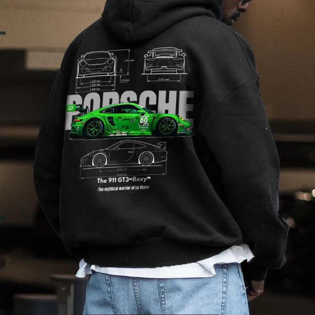 Oversized Racing Hoodie